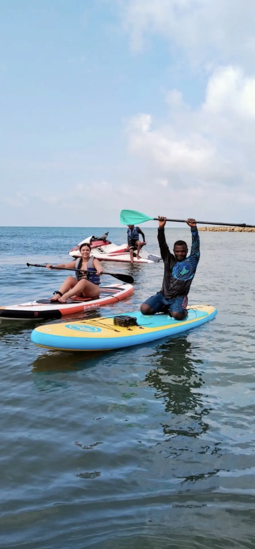 Paddle board en El Laguito, Cartagena